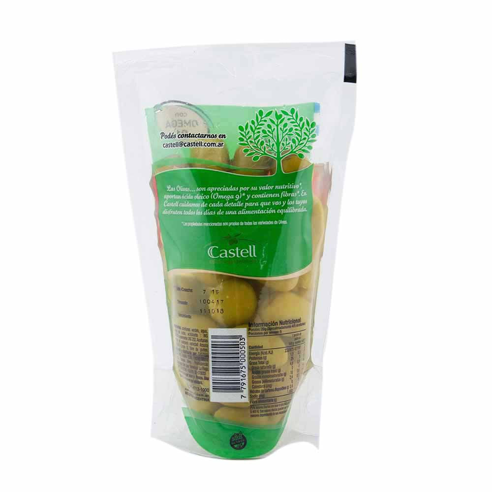 Aceitunas Verdes 2 Pet Castell 850 Grs