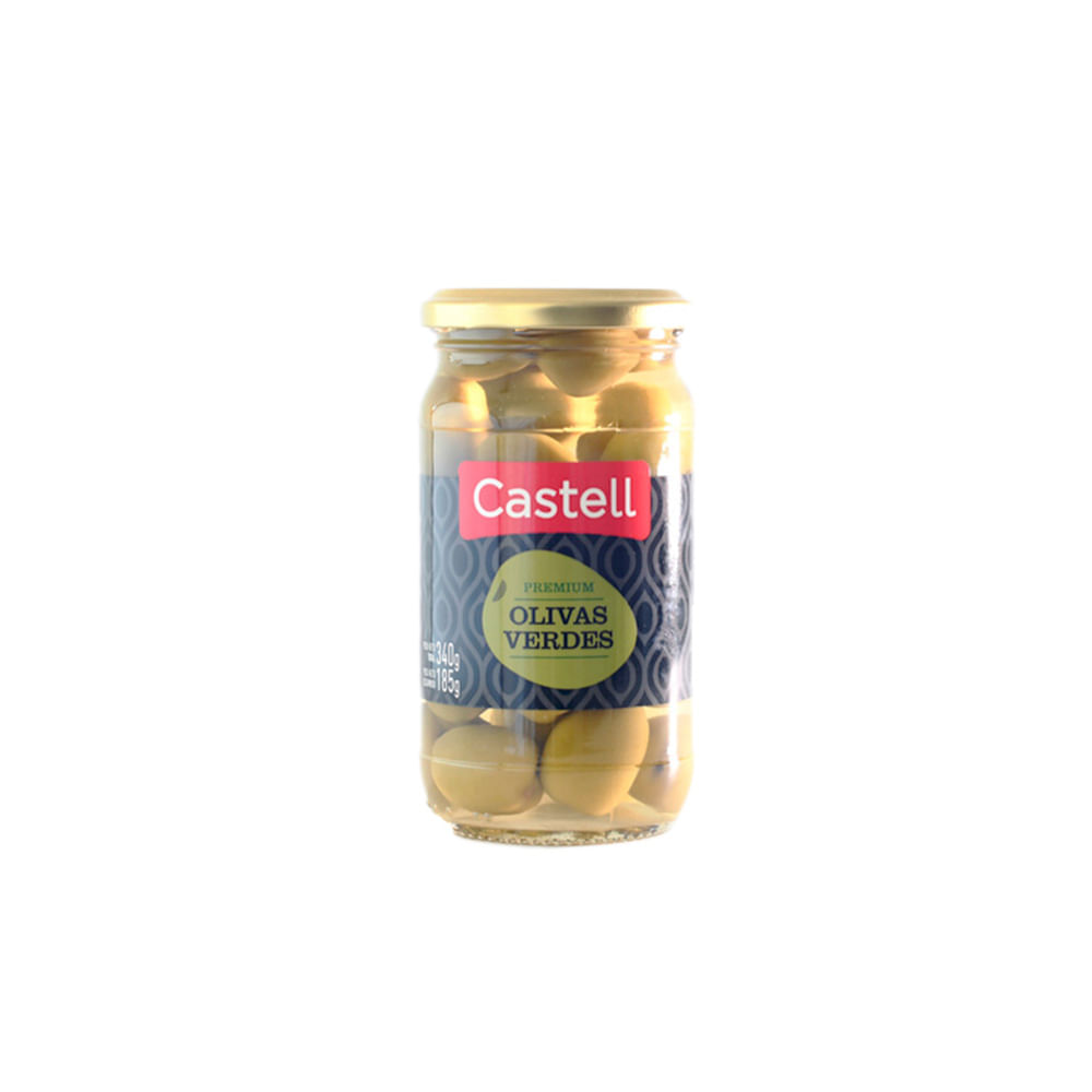 Aceitunas Verdes Rellenas DP Castell 100 Grs