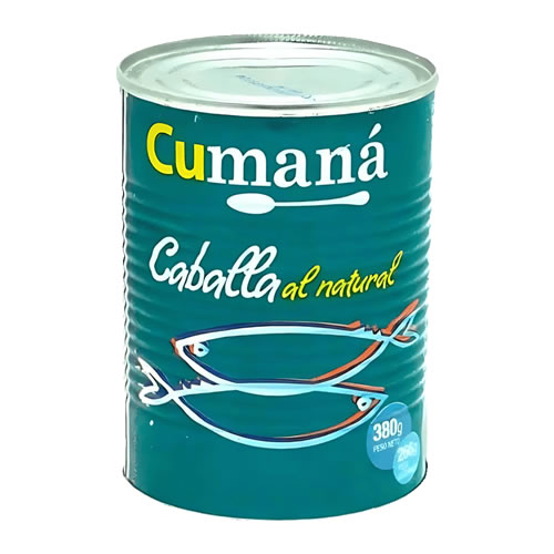 Caballa al Natural Cumana 380 Grs