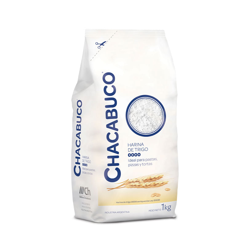 Harina 0000 Molino Chacabuco 1 Kgr
