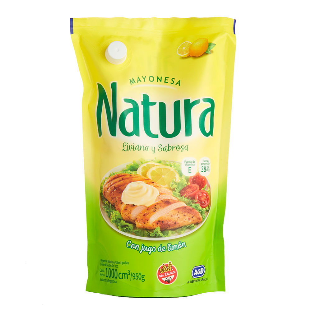 Mayonesa DoyPack Natura 1000 cc
