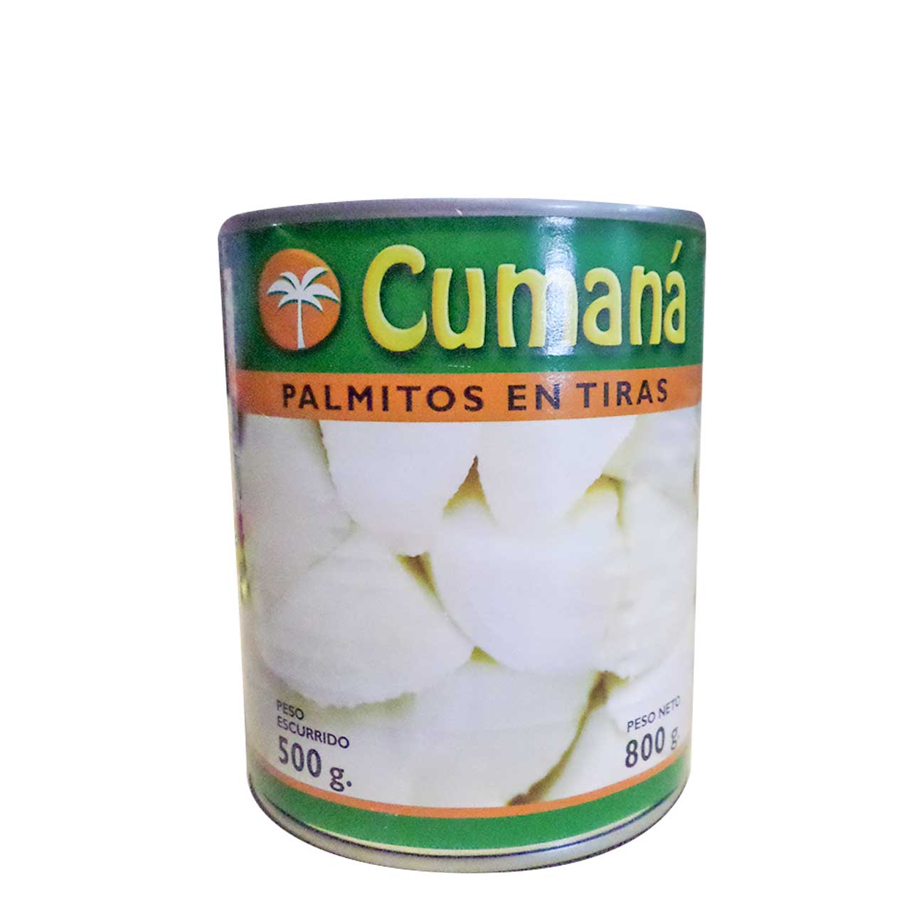 Palmitos Trozos Cumana 800 Grs