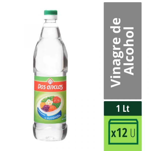 Vinagre de Alcohol Dos Anclas 1 Lts