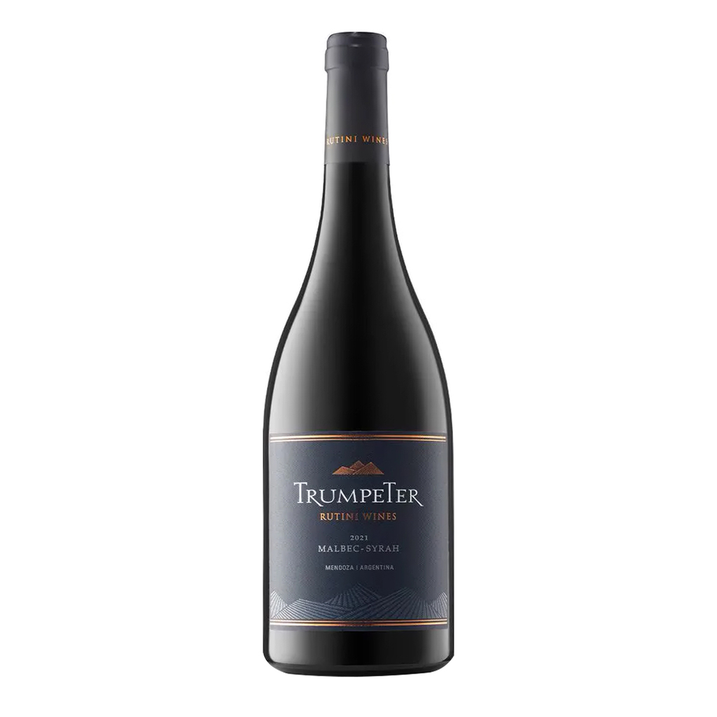 Vino Malbec Syrah Trumpeter 750 cc