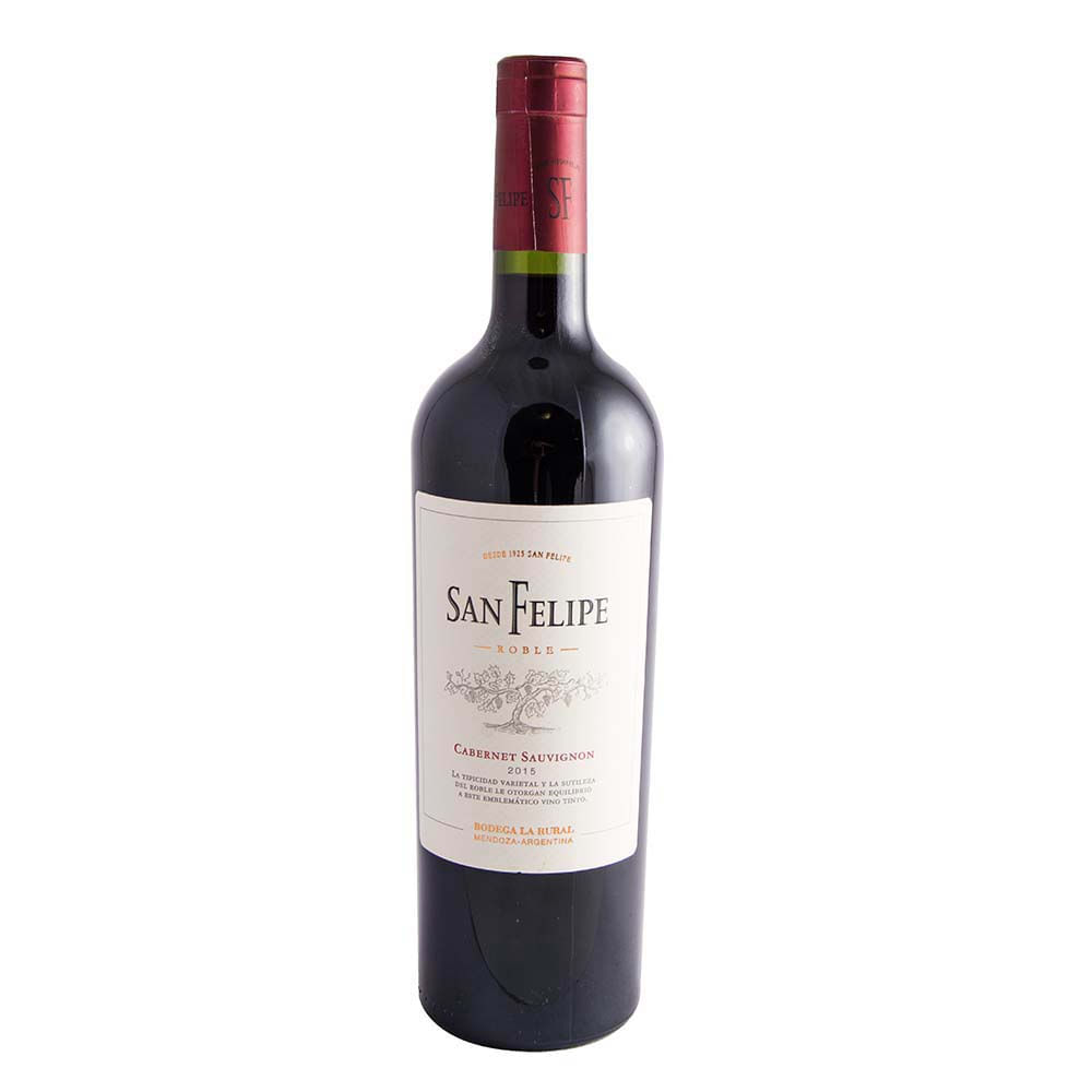 Vino Roble Cabernet Sauvignon San Felipe 750 cc
